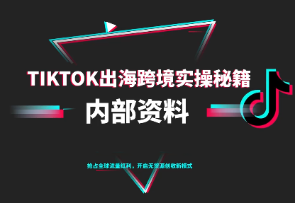 TikTok跨境电商0-1搭建运营(更新10月)创客联盟总站-闲云创业网-老谢轻创网-中创网-福缘网-冒泡网-资源之家-魔方项目库创客联盟总站