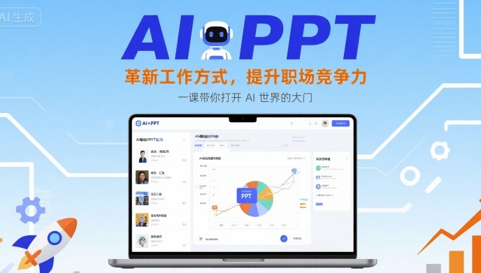 AI+PPT：革新工作方式，提升职场竞争力，一课带你打开 AI 世界的大门创客联盟总站-闲云创业网-老谢轻创网-中创网-福缘网-冒泡网-资源之家-魔方项目库创客联盟总站