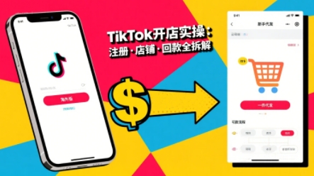 TikTok从开店到投流的进阶课,从基础实操到高阶技巧一网打尽创客联盟总站-闲云创业网-老谢轻创网-中创网-福缘网-冒泡网-资源之家-魔方项目库创客联盟总站