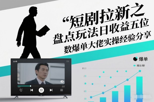 短剧拉新之盘点玩法日收益五位数爆单大佬实操经验分享创客联盟总站-闲云创业网-老谢轻创网-中创网-福缘网-冒泡网-资源之家-魔方项目库创客联盟总站