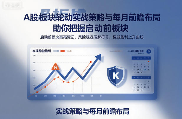 A股板块轮动实战策略与每月前瞻布局，助你把握启动前板块，规避风险，实现稳健盈利创客联盟总站-闲云创业网-老谢轻创网-中创网-福缘网-冒泡网-资源之家-魔方项目库创客联盟总站