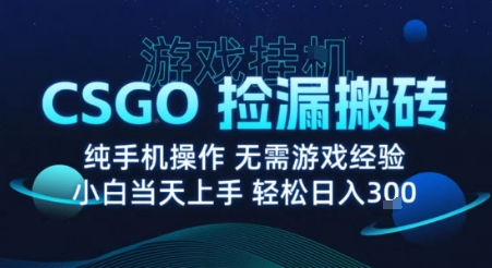 8月最新游戏搬砖,CSGO纯挂G,不需要玩游戏,实现真挂G,月入1W+【揭秘】创客联盟总站-闲云创业网-老谢轻创网-中创网-福缘网-冒泡网-资源之家-魔方项目库创客联盟总站