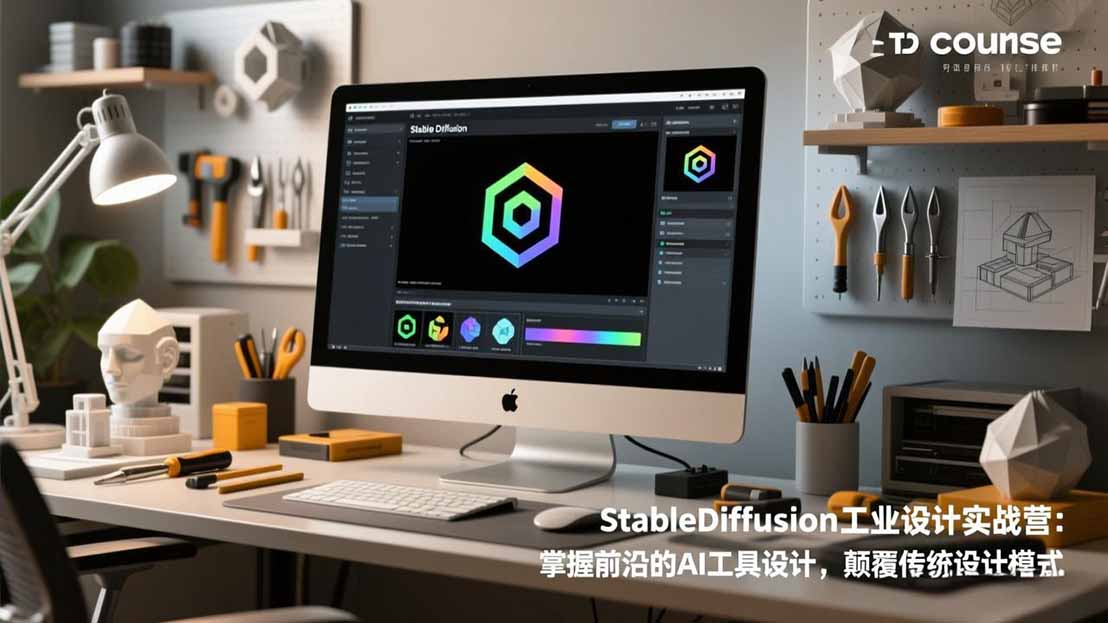 StableDiffusion工业设计实战营:掌握前沿的AI工具设计,颠覆传统设计模式创客联盟总站-闲云创业网-老谢轻创网-中创网-福缘网-冒泡网-资源之家-魔方项目库创客联盟总站