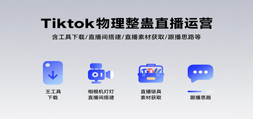 Tiktok物理整蛊直播运营，包含工具下载/直播间搭建/直播素材获取/跟播思路等创客联盟总站-闲云创业网-老谢轻创网-中创网-福缘网-冒泡网-资源之家-魔方项目库创客联盟总站