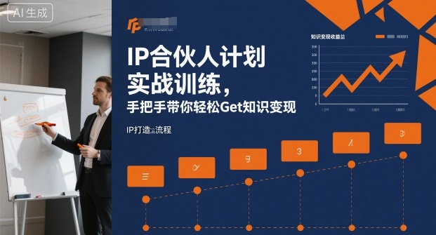 IP合伙人计划实战训练,手把手带你轻松Get知识变现创客联盟总站-闲云创业网-老谢轻创网-中创网-福缘网-冒泡网-资源之家-魔方项目库创客联盟总站