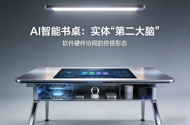AI智能书桌搭建，构建你的实体“第二大脑”，软件硬件协同的终极形态创客联盟总站-闲云创业网-老谢轻创网-中创网-福缘网-冒泡网-资源之家-魔方项目库创客联盟总站