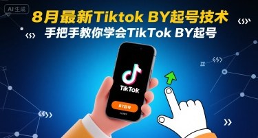 8月最新Tiktok搬运起号技术，手把手教你学会TikTok搬运起号创客联盟总站-闲云创业网-老谢轻创网-中创网-福缘网-冒泡网-资源之家-魔方项目库创客联盟总站