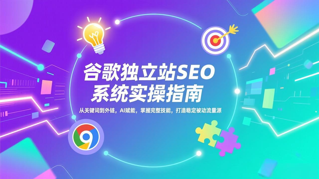 谷歌独立站SEO系统实操(更新创客联盟总站-闲云创业网-老谢轻创网-中创网-福缘网-冒泡网-资源之家-魔方项目库创客联盟总站