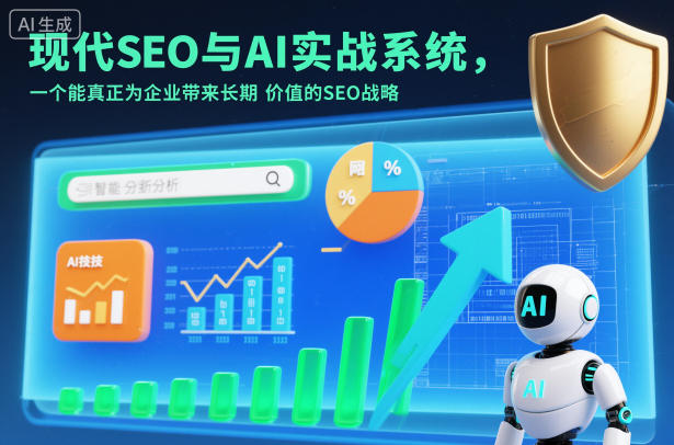 现代SEO与AI实战系统，一个能真正为企业带来长期价值的SEO战略(英语+中文字幕)创客联盟总站-闲云创业网-老谢轻创网-中创网-福缘网-冒泡网-资源之家-魔方项目库创客联盟总站