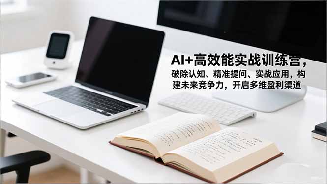 AI+高效能实战训练营，破除认知、精准提问、实战应用，构建未来竞争力，开启多维盈利渠道创客联盟总站-闲云创业网-老谢轻创网-中创网-福缘网-冒泡网-资源之家-魔方项目库创客联盟总站