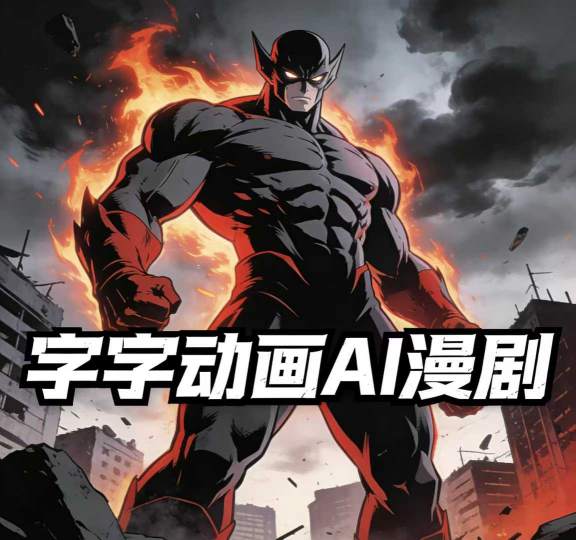 字字动画AI漫剧2026年第1期系统课程，小白看完就能学会实操的漫剧课，单人月收1-3W创客联盟总站-闲云创业网-老谢轻创网-中创网-福缘网-冒泡网-资源之家-魔方项目库创客联盟总站