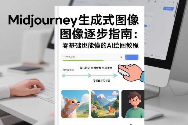 Midjourney生成式图像逐步指南:零基础也能懂的AI绘图教程创客联盟总站-闲云创业网-老谢轻创网-中创网-福缘网-冒泡网-资源之家-魔方项目库创客联盟总站