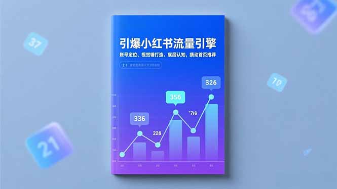 引爆小红书流量引擎，账号定位、视觉锤打造、底层认知，撬动首页推荐创客联盟总站-闲云创业网-老谢轻创网-中创网-福缘网-冒泡网-资源之家-魔方项目库创客联盟总站