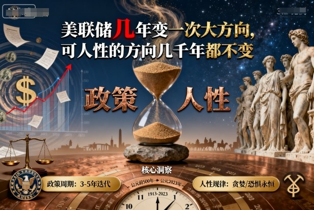 付费文章:美联储几年变一次大方向,可人性的方向几千年都不变创客联盟总站-闲云创业网-老谢轻创网-中创网-福缘网-冒泡网-资源之家-魔方项目库创客联盟总站