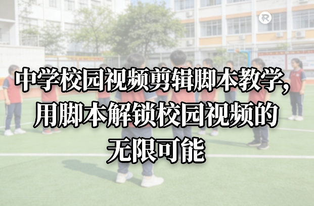 中学校园视频剪辑脚本教学，用脚本解锁校园视频的无限可能创客联盟总站-闲云创业网-老谢轻创网-中创网-福缘网-冒泡网-资源之家-魔方项目库创客联盟总站